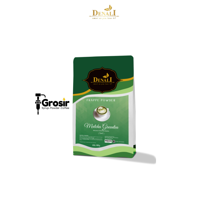 

Denali Matcha Greentea Powder 800 gr