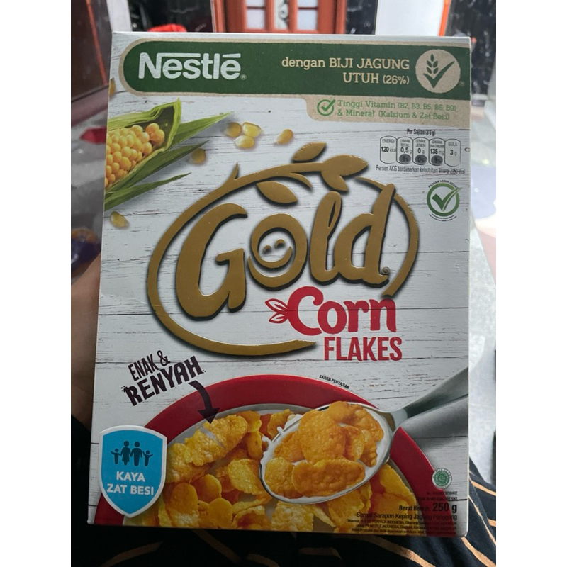 

sereal koko krunch + nestle gold corn flakes
