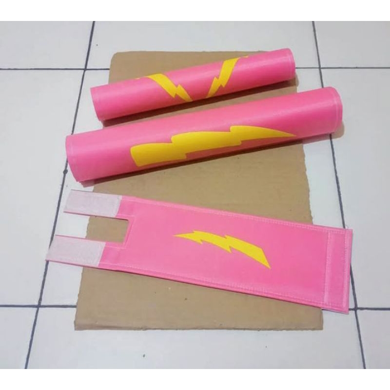 padset cover bmx frame setir stem pedset bmx 20 pink