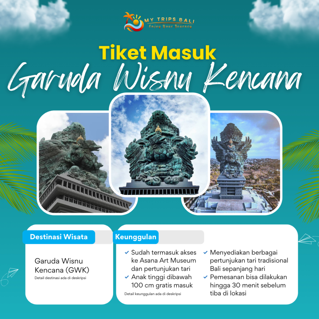 Tiket Masuk Garuda Wisnu Kencana Bali Pertunjukan Seni & Tari Tradisional – GWK Bali Entrance Ticket