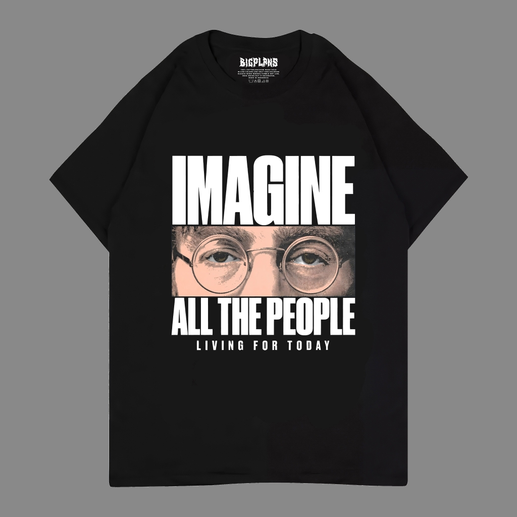 KAOS THE BEATLES IMAGINE ALL THE PEOPLE KAOS MUSIC VINTAGE DISTRO PREMIUM