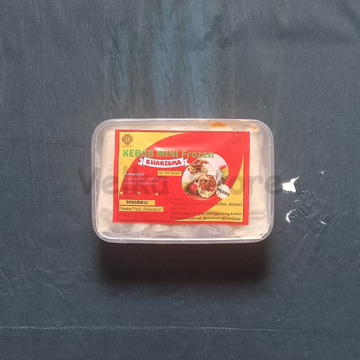 

Kharisma Kebab Mini Frozen Pedas 10pcs