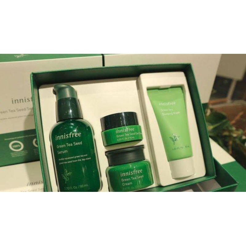 INNISFREE GREEN TEA SET