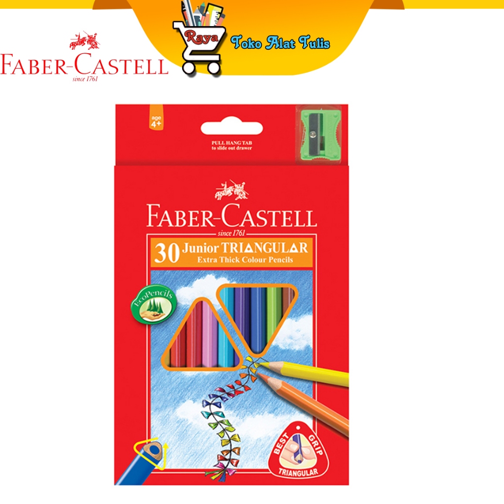

Faber Castell Junior Triangular Colour 30 L 11653830