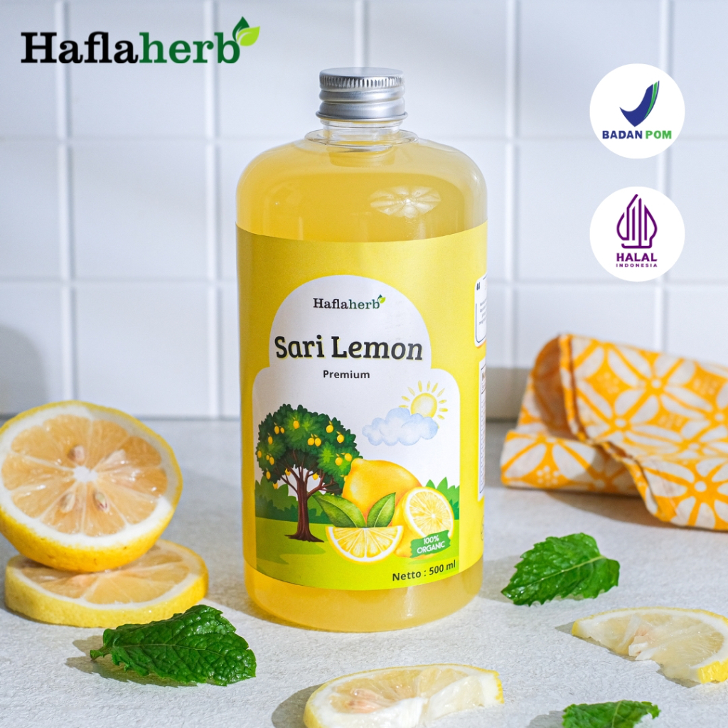 

Sari Lemon Murni 100% Original 500 ml Asli untuk Diet Detox