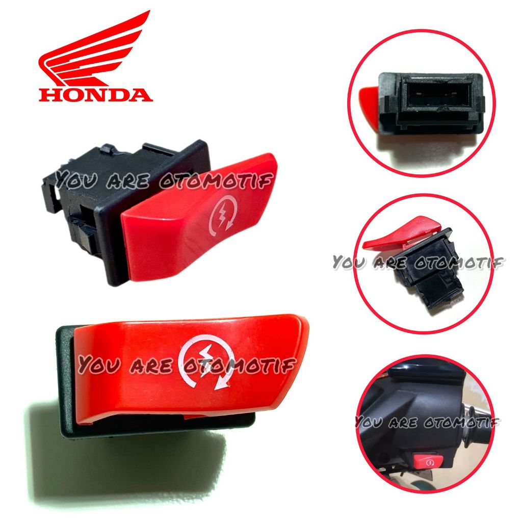 UR Saklar Tombol Starter Honda Vietnam Engine PNP Untuk Vario 150 125 Beat Scoopy New Pcx Adv Dll