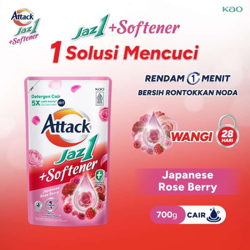 Attack jazz 1 Deterjen cair 700 ml