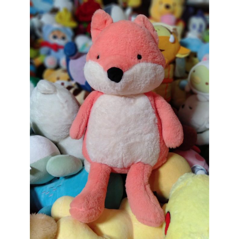 Boneka Funclaw Fox besar dan kecil