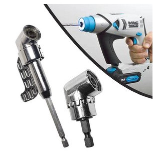 Adapter Hex Connector Kepala Mata Bor Extension Bentuk L Angle Drill Screwdriver / Kepala Mata Bor L