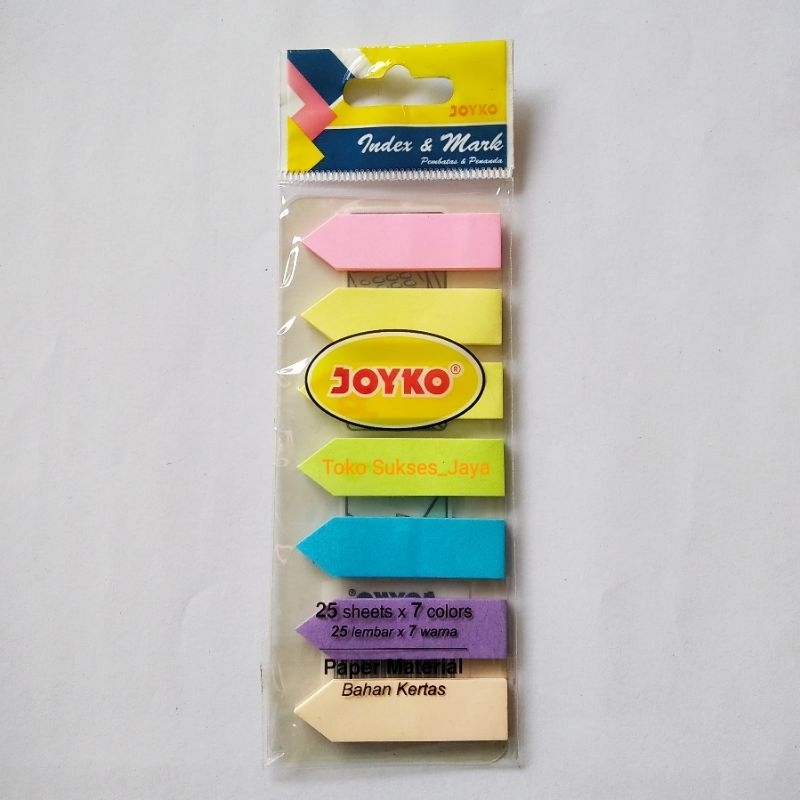

( COD ) Pembatas & Penanda Kertas 25 Lembar X 7 Warna IM-33 JOYKO