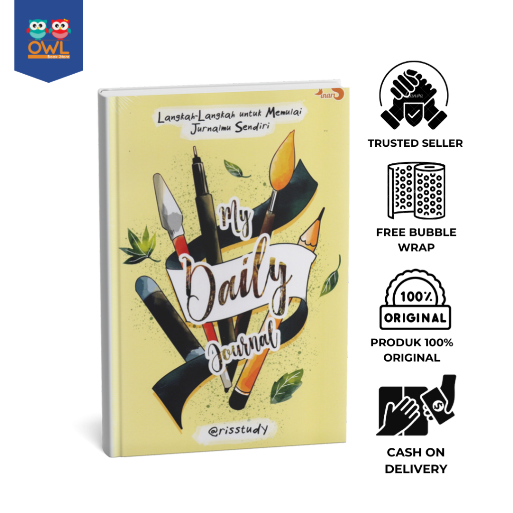 

[Owlbookstore] My Daily Journal - risstudy || Penerbit Haru