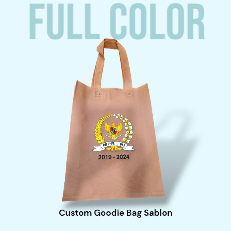 

Goodie Bag Full Color DTF logo berwarna