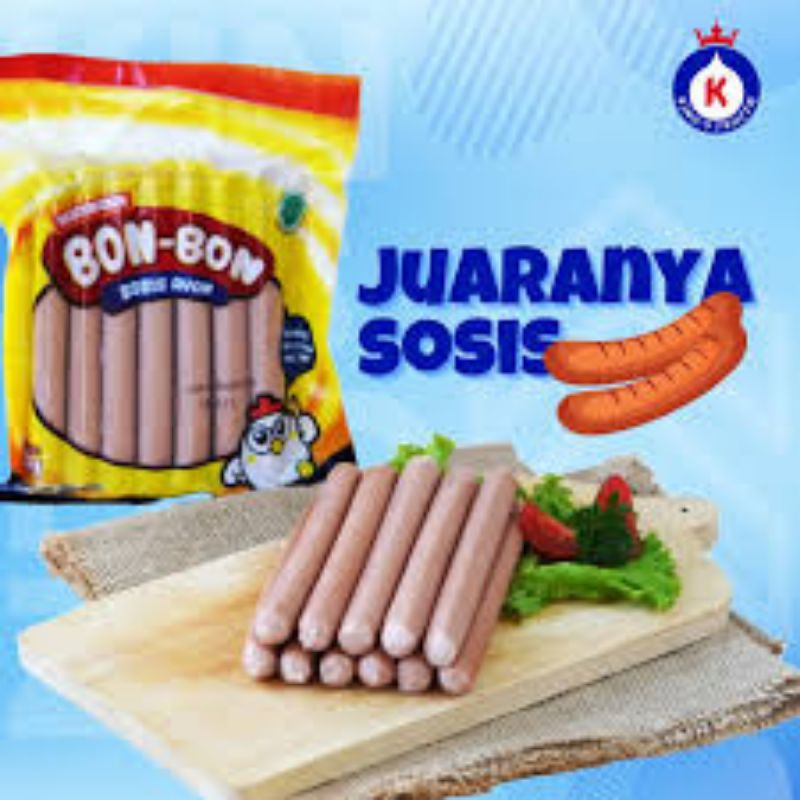 

Bon Bon Sosis ayam 500gr isi 15