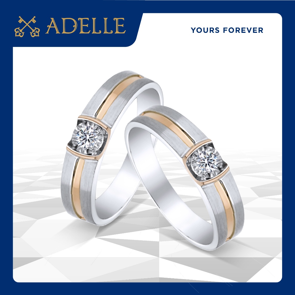 Cincin Pernikahan Adelle Jewellery - Devotion Wedding Ring - Cincin Pernikahan