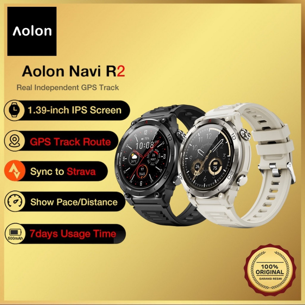 Aolon Navi R2 NaviR2 Smartwatch GPS Sport Tracking Map Smart Watch