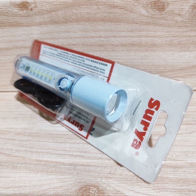 Senter Laser Led Surya SYT L506z Senter Mini Kecil Usb Senter Tangan Charger Cas Ulang