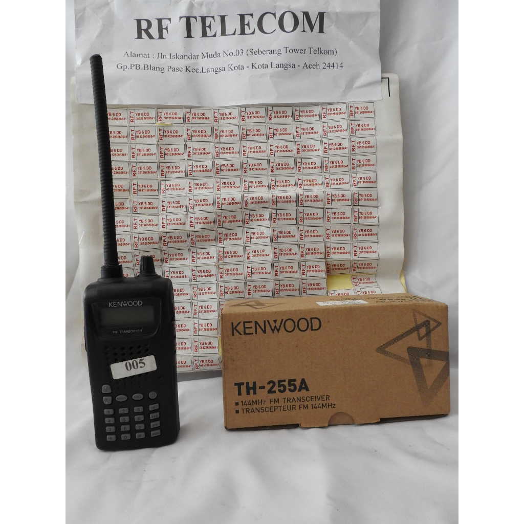 RADIO HT KENWOOD TH-255A RF TELECOM