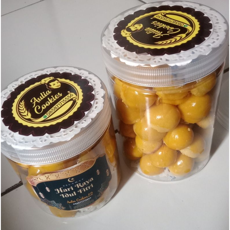 

Nastar homemade kemasan toples tabung 500 dan 750 ml