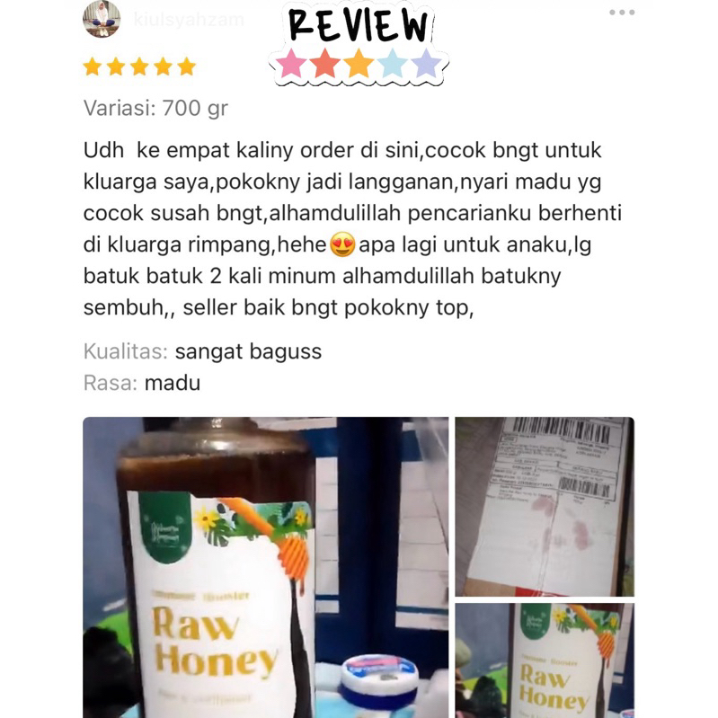 

Madu Asli Raw Honey by Keluarga Rimpang