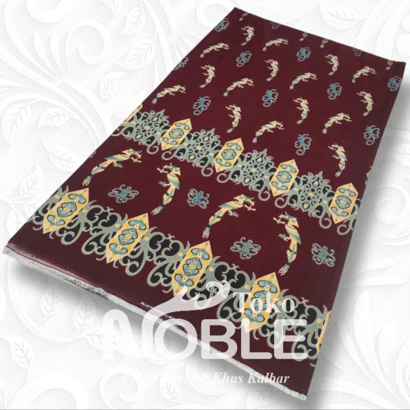 Kain Batik Motif  Khas Kalimantan Barat ( Dobby )