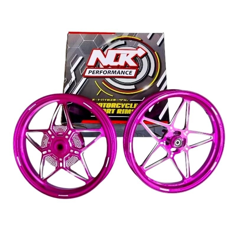 VELK VELG PELEK RACING ALUMUNIUM RACING WHEEL MIO Sporty/ MIO Smile/ SOUL Karbu/ Mio125/MIO S/Z XEON