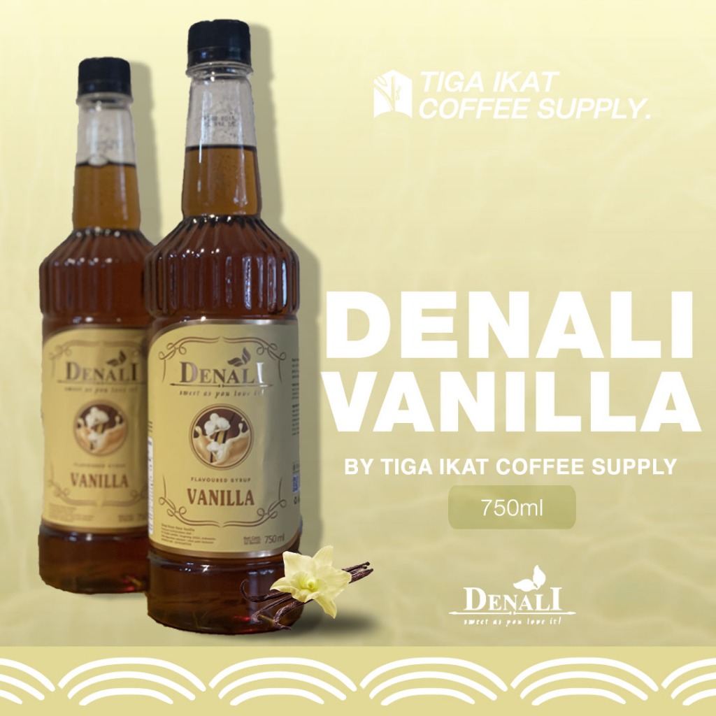 

Denali Sirup Vanila - Coffee Syrup Flavour Vanilla - 750 ml