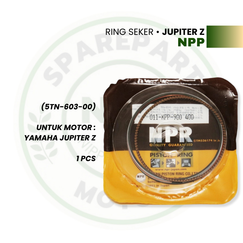 Ring Seher Jupiter Z || Ring Seher Ring Piston Piston Ring Yamaha Jupiter Z Merk NPP