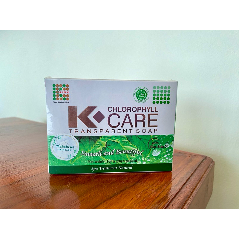 Sabun Herbal K-Care Batang | K-Care Chlorophyll Transparant Soap