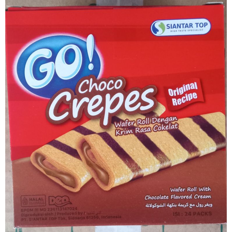 

Go Choco Crepes Go Crepes Box isi 24 Pcs