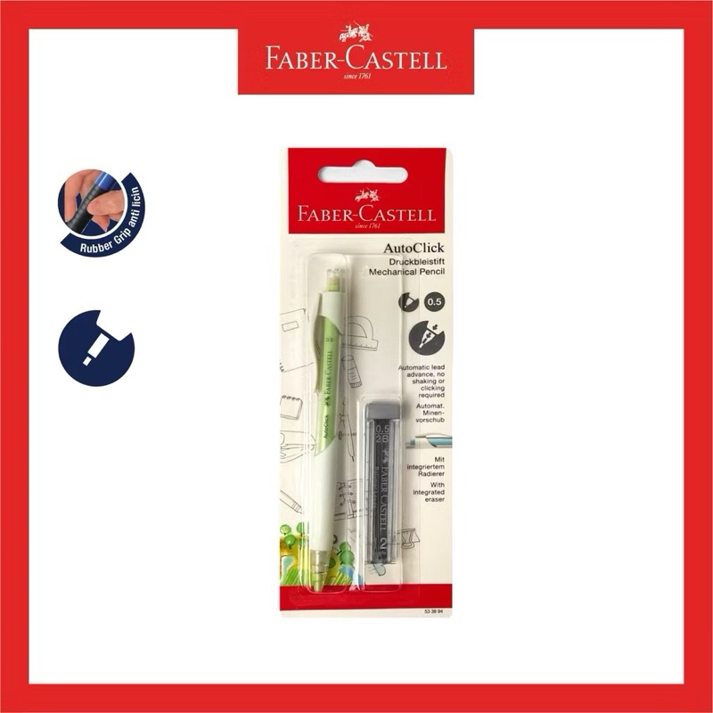 

Pensil Mekanik 0,5 Set Faber Castell AutoClick Mechanical pensil