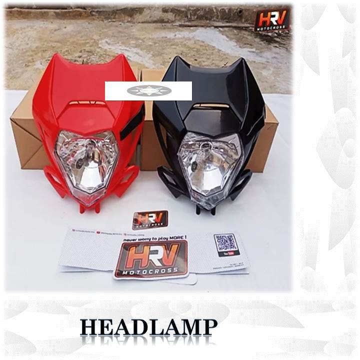 Headlamp beta 250 reflektor lampu depan beta 250 supermoto klx bf dtracker crf 150 l