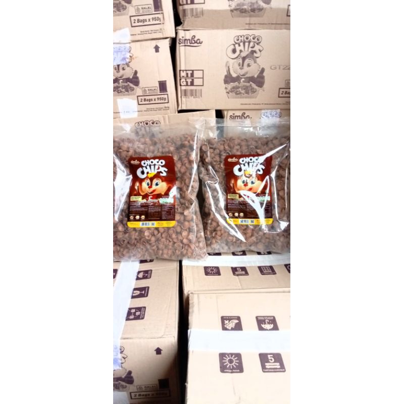

Simba choco chip 950 gram coklat strawberry