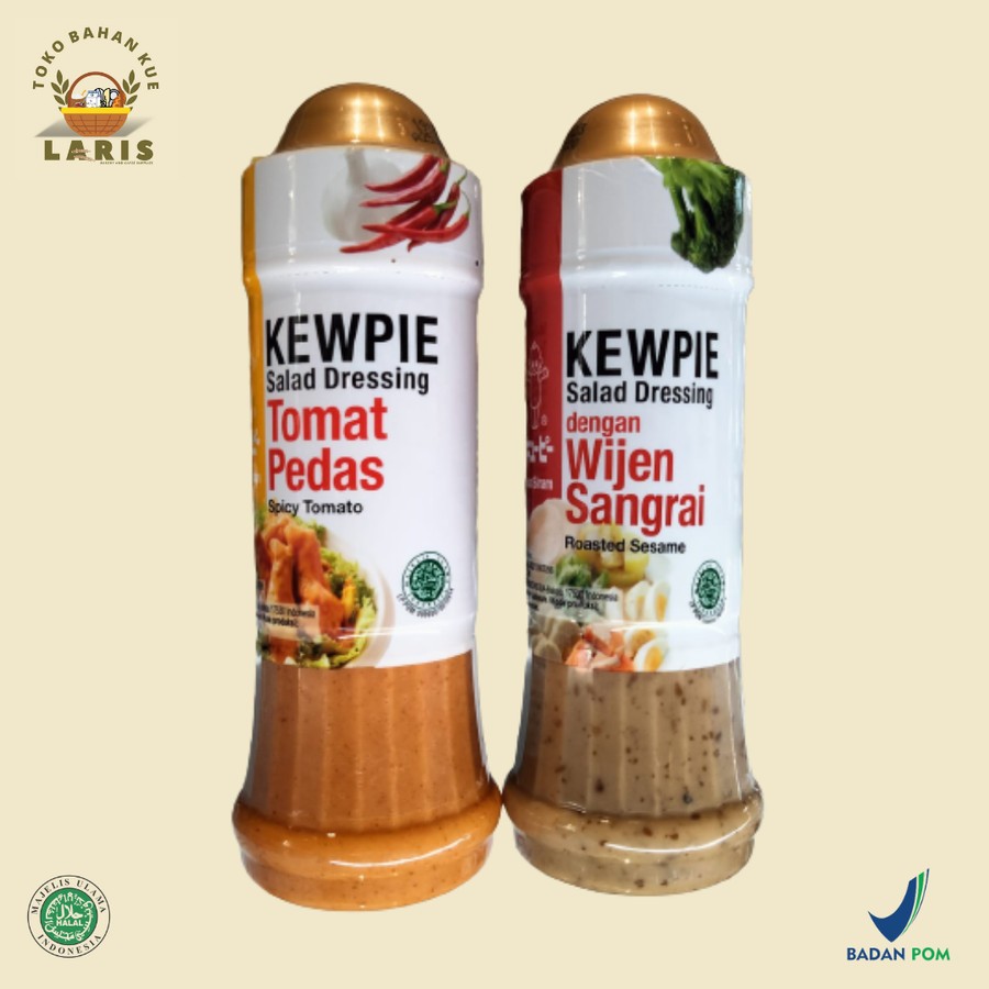 

KEWPIE 200 ML TERSEDIA 3 VARIANT TOMAT PEDAS . THOUSHAND ISLAND DAN WIJEN SANGRAI