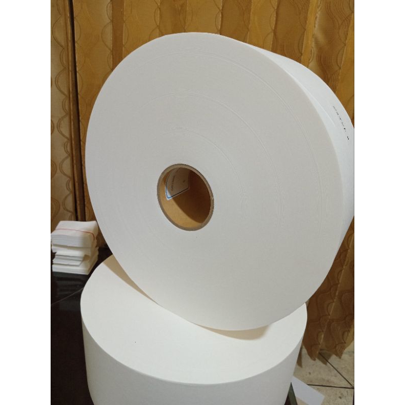 KERTAS KANTUNG TEH CELUP ROLL. 12,5 cm.