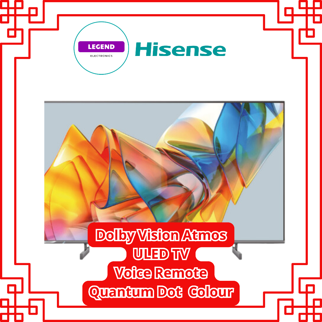 HISENSE 65U6K SMART TV 65 INCH ULED TV 4K HISENSE 65U6K