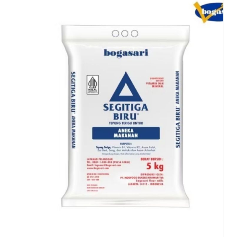 

Tepung trigu segi tiga biru 5kg
