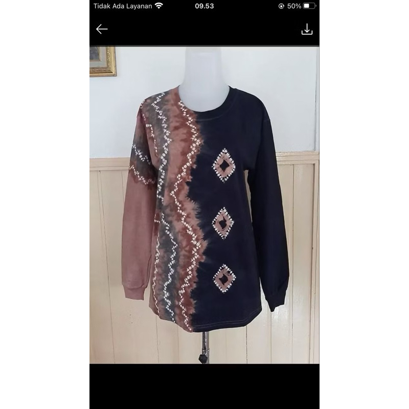 kaos sasirangan motif