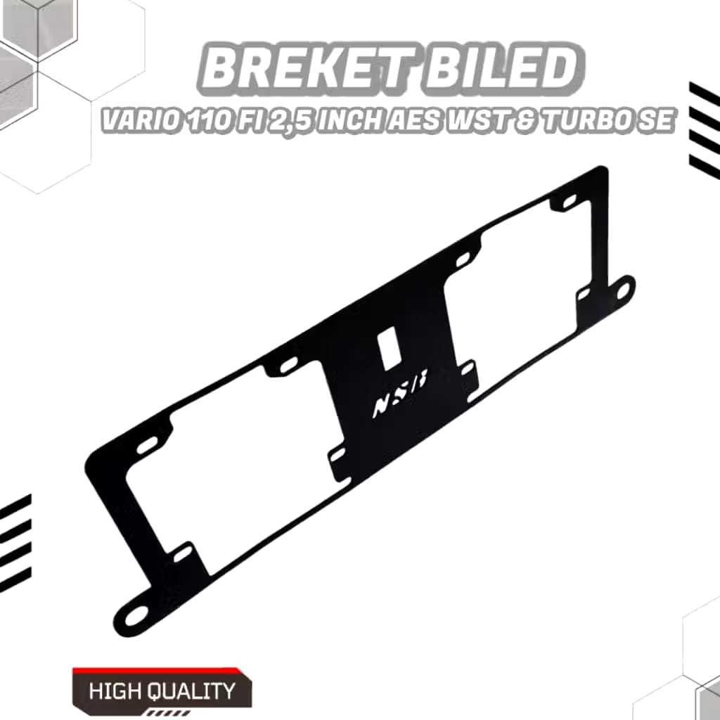 BREKET LAMPU BILED PROJIE HID 2,5 INCH VARIO 110 FI VARIO AGNES VARIO 110 FI WJY55