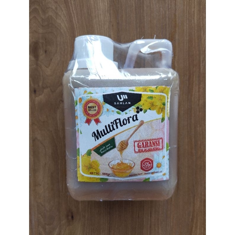 

Madu asli multiflora Sahlan kemasan 500 gr