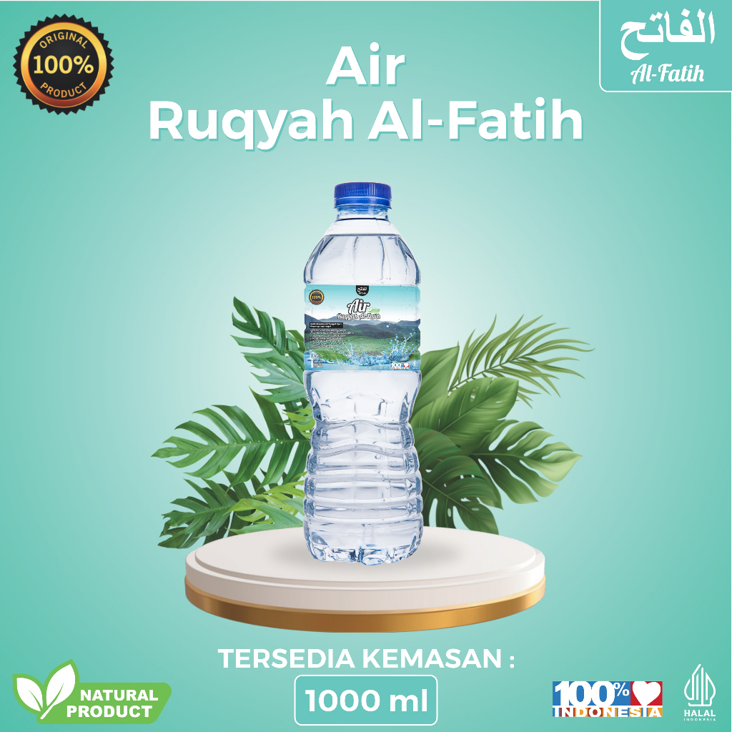 

Al-Fatih - Air Ruqyah Al-Fatih untuk membantu ikhtiar alami 1liter