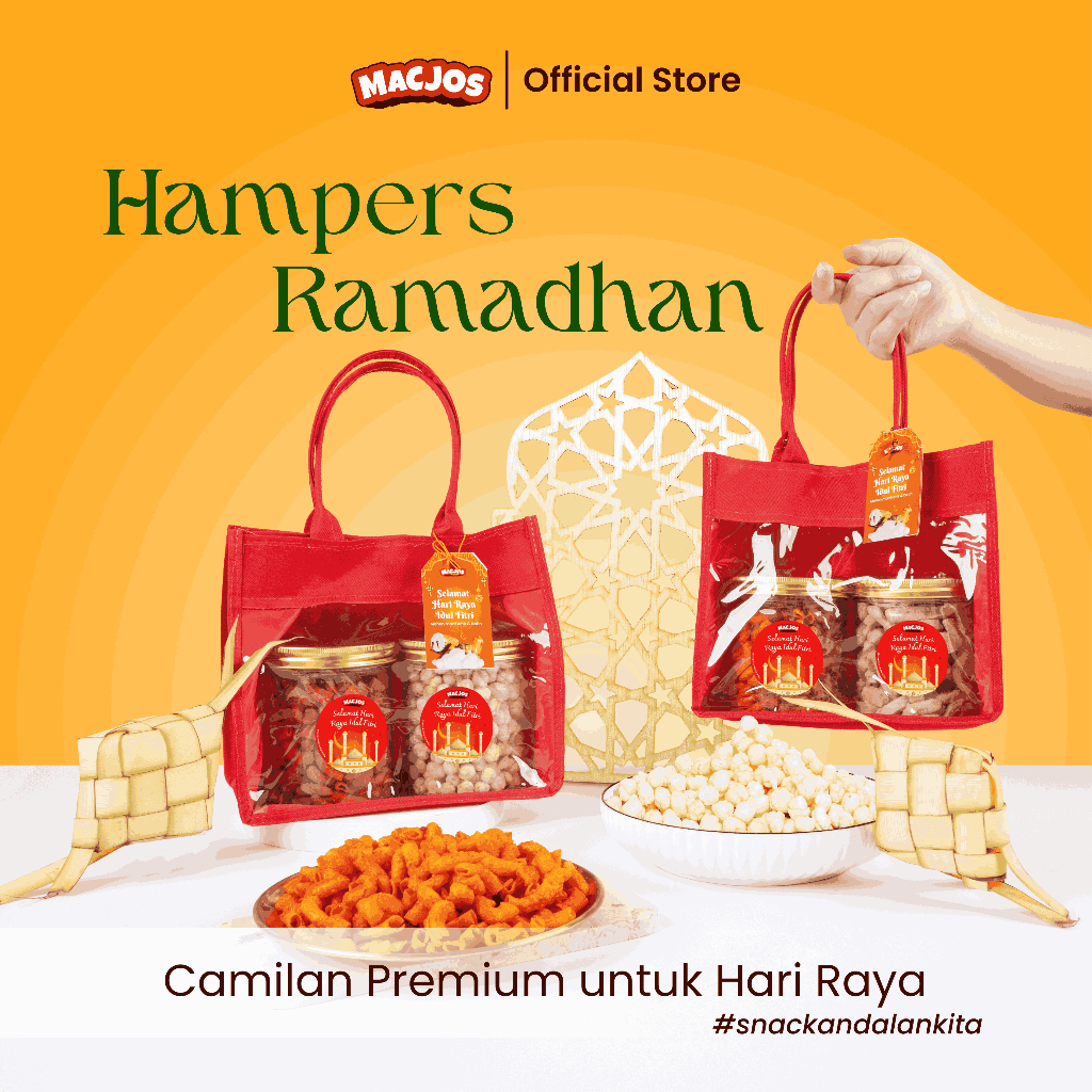 

MACJOS Hampers Ramadhan Cemilan Macaroni Pilus Basreng