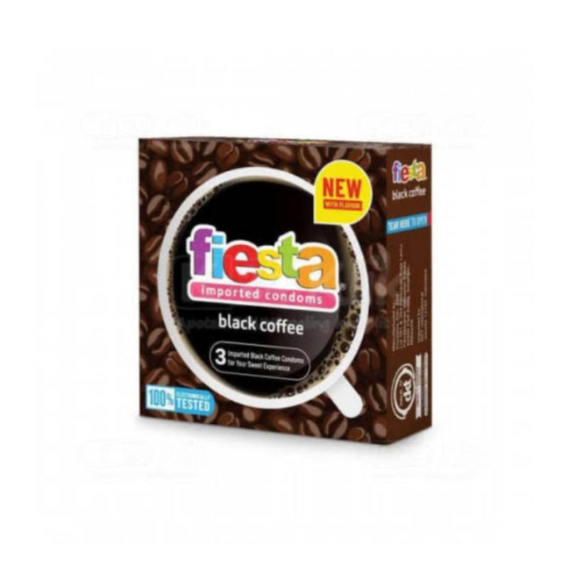 fiesta imported condoms black coffee