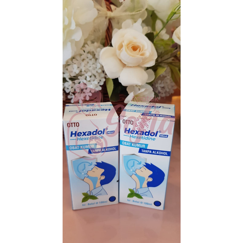 Hexadol Obat Kumur Mint