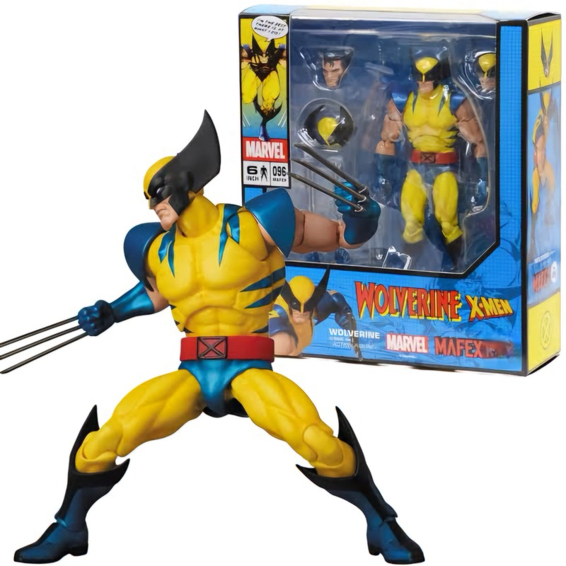 action figure x-men mafex wolverine