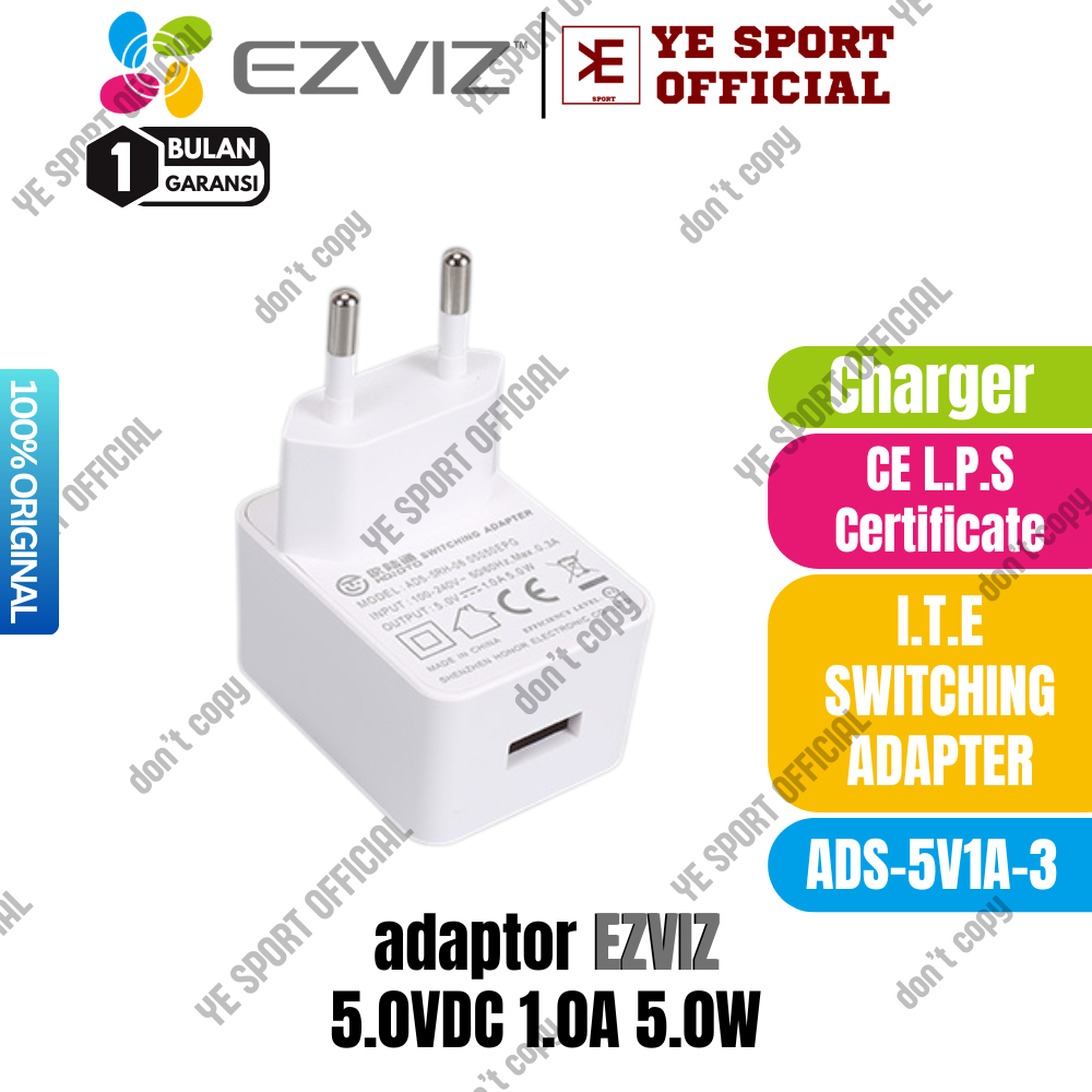 Adaptor CCTV Avaro Yosee EZVIZ Bardi IMOU V380 Xiaomi Hilook SPC Proview Eyesec Aevision Starcom Hik