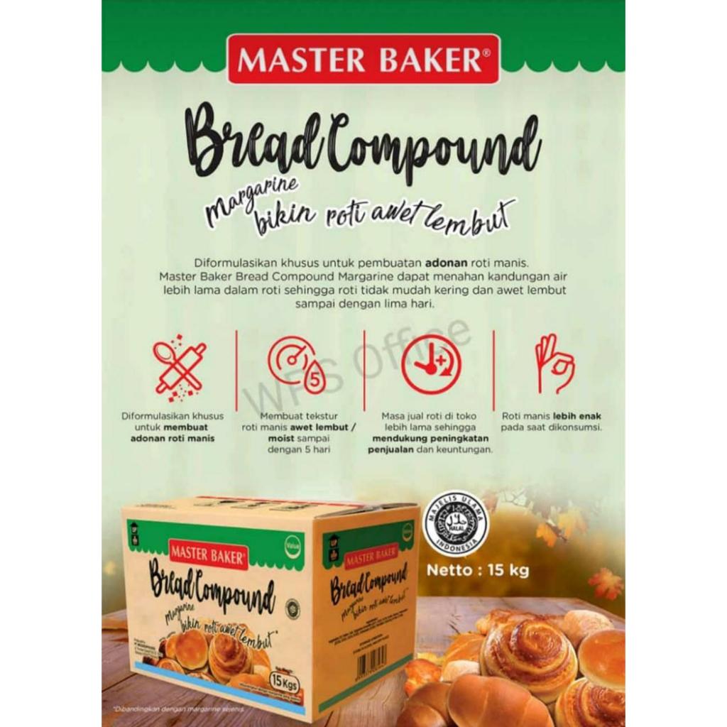 

RB Master Baker Bread Compound Mentega Kuning ORI 15 KG
