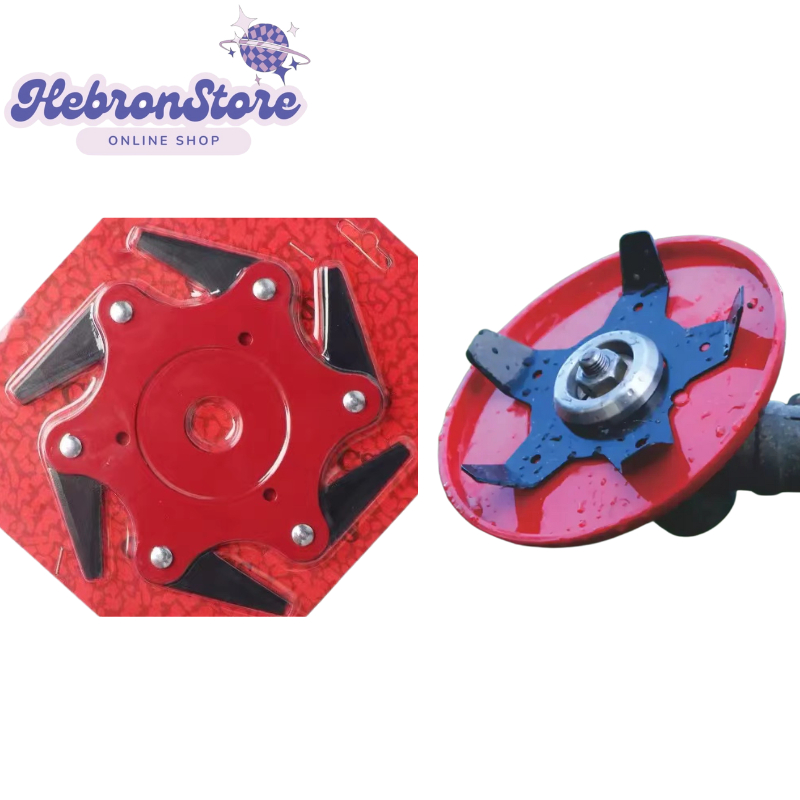 Pisau Pemotong Rumput Mata Pisau Matun/ Pisau 6 Blade /Pisau matun potong padi rumput