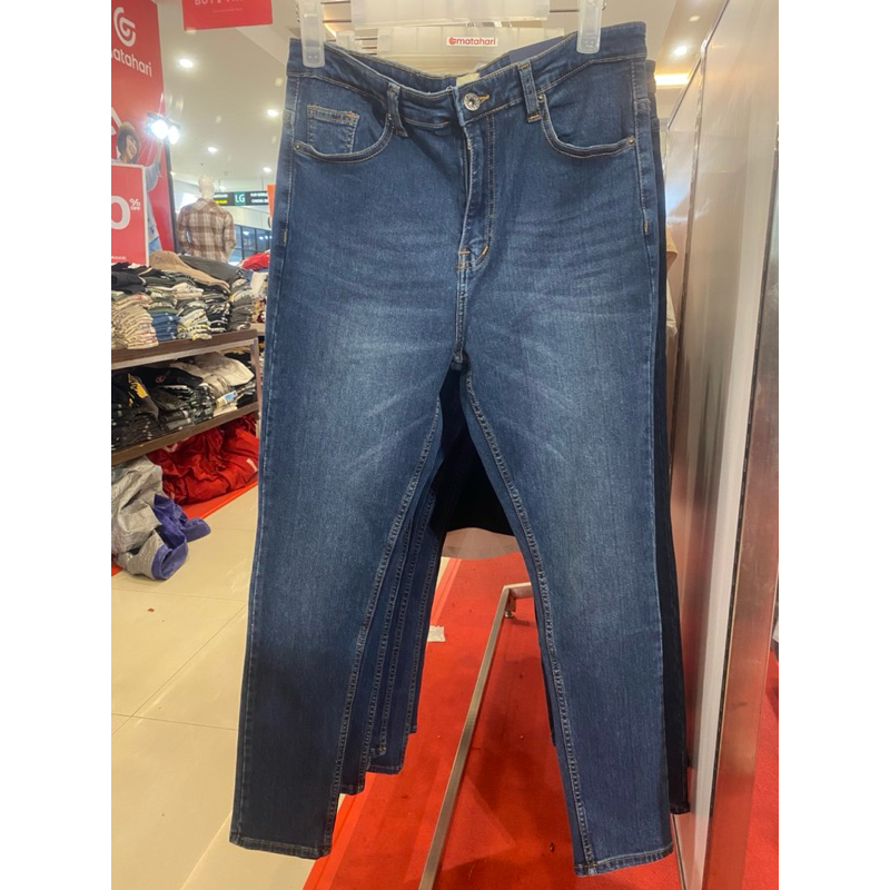 NEVADA celana panjang denim wanita / celana jeans wanita original