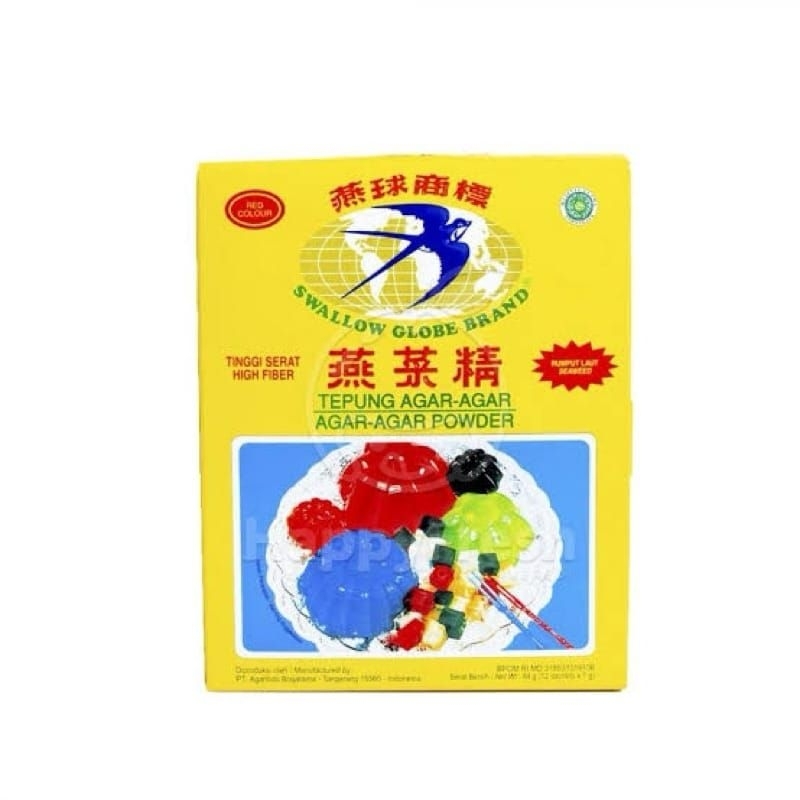 

Agar Agar Double Swallow Sun Sachet 7 Gram / Agar Agar Powder Cap Dua Wallet