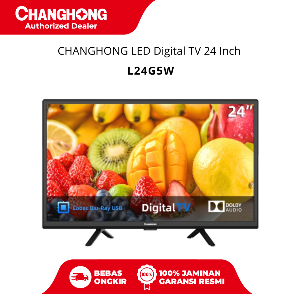 CHANGHONG LED Digital TV 24 Inch L24G5W